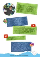 Vorschau - Mal- und Bastelvorlagen - Kunst Frühling, Tulpen fürs Fenster/ Fensterbild, Grundschule - Seite 1