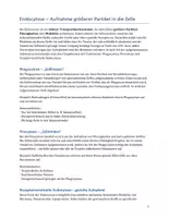 Vorschau - Arbeitsblätter - Endocytose - Exocytose - Vesikeltransport - Seite 1