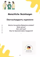 Vorschau - Arbeitsblätter - Übung zum Sprechen und Schreiben B1_menschliche Beziehungen - Seite 3