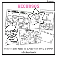 Vista previa - Hojas de trabajo - RECURSOS GRADUACIÓN - FIN DE CURSO - página 2