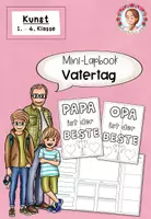 Vorschau - Mal- und Bastelvorlagen - Bastelvorlage Vatertag Mini-Lapbook - Deckblatt