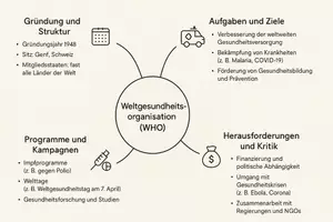 Vorschau - Arbeitsblätter - Lernposter + AB mit Fragen zum Thema "Weltgesundheitsorganisation" + Lösungsblatt + Mindmap + Infografik - Seite 3