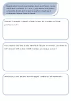 Aperçu - Feuilles d'exercices - Dossier problèmes + - x - Page 1
