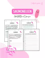 Vorschau - Arbeitsblätter - Hauswirtschaft - Arbeitsblätter - Salmonellen - Deckblatt