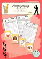 Vorschau - Arbeitsblätter - Materialpaket: differenzierte Lesespaziergänge - für Flex und Flora - Seite 1