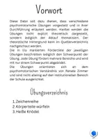 Vorschau - Spiele - Drei kleine psychomotorische Übungen - Seite 1