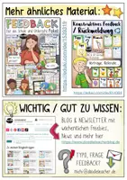 Vorschau - Poster - 🖐 5-Finger-Feedback – Poster & Karten für Grundschule & Sek I - Seite 1