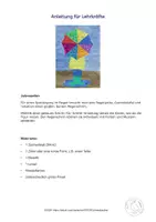 Vorschau - Mal- und Bastelvorlagen - Kunst Herbst, Spaziergang im Regen, Regenschirm, Grundschule - Seite 3