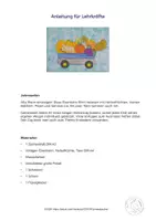 Vorschau - Mal- und Bastelvorlagen - Kunst Herbst, Eisenbahn, Erntedank, Grundschule - Seite 3