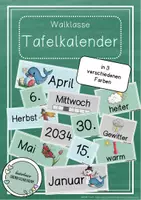 Vorschau - Poster - Walklasse - Dauerkalender / Tafelkalender - Deckblatt