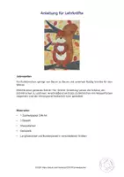 Vorschau - Mal- und Bastelvorlagen - Kunst Herbst, Eichhörnchen im Herbstwald, Grundschule - Seite 3