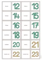 Vorschau - Stationenlernen - Numbers: Domino (Englisch) - Seite 3