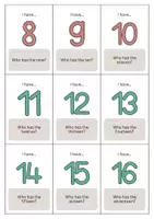 Vorschau - Spiele - Numbers: I have..., who has...? (Englisch) - Seite 3
