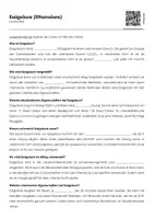 Vorschau - Arbeitsblätter - Essigsäure (Ethansäure) (Lückentext und Übungen) - Deckblatt