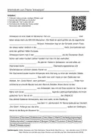 Vorschau - Arbeitsblätter - Arbeitsblätter zum Thema "Antwerpen" (Lückentext, Hörverstehen) + Lösung & MP3 - Deckblatt