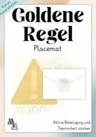 Vorschau - Arbeitsblätter - Goldene Regel: Placemat mit Fragen zur Diskussion - Deckblatt