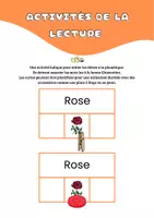Aperçu - Jeux - Activités de lecture pince à linge - Page de couverture