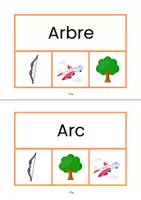 Aperçu - Jeux - Activités de lecture pince à linge - Page 1