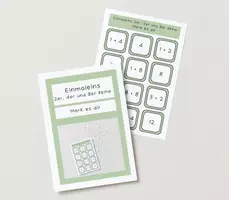 Vorschau - Spiele - Materialpaket: Multiplikation und Division - Domino - Deckblatt