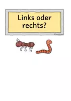 Vorschau - Mal- und Bastelvorlagen - Klettmappen, links oder rechts - Seite 1