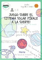 Vista previa - Juegos / Gamificación - JUEGO SOBRE EL SISTEMA SOLAR ¡TÍRALE A LA SUERTE! - Portada