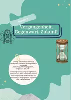 Vorschau - Stundenentwürfe - Vergangenheit, Gegenwart und Zukunft (Einführung in die Geschichte) - Deckblatt