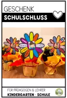 Vorschau - Mal- und Bastelvorlagen - Abschiedsgeschenk - Sommerferien -Kindergarten - Schule - Lehrer - Pädagogen - Deckblatt