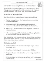 Vorschau - Arbeitsblätter - Der Monarchfalter Sachtext, Steckbrief & Bilder - Seite 3
