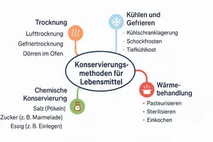 Vorschau - Arbeitsblätter - Lernposter + Arbeitsblatt "Konservierungsmethoden für Lebensmittel" + interaktive Lösung & MP3 + Mindmap + Infografik - Seite 3