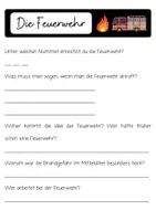 Vorschau - Arbeitsblätter - Einsatzorganisationen - Polizei, Feuerwehr, Rettung (D, AUT) - Seite 3
