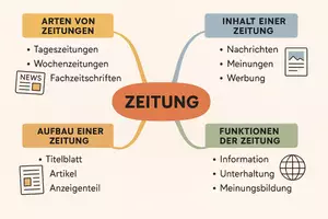 Vorschau - Arbeitsblätter - Lernposter + Arbeitsblatt "Zeitung" + Onlineübung & MP3 + Mindmap + Infografiken - Seite 3
