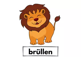 Vorschau - Spiele - Tiere mit Lauten und Bewegungen: Bildkarten A4-Querformat - Seite 1