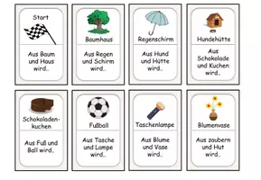 Vorschau - Spiele - Lesespiel - Zusammengesetzte Nomen - Seite 2