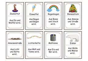 Vorschau - Spiele - Lesespiel - Zusammengesetzte Nomen - Seite 3