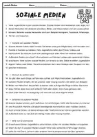 Vorschau - Unterrichtsreihen - Ich lese aufmerksam: soziale Medien (Übungen zum sinnentnehmenden Lesen und zur Konzentration) - Seite 3
