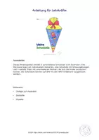 Vorschau - Arbeitsblätter - Kunst Klasse 1, Meine Schultüte ausmalen, Grundschule - Seite 3