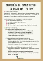 Vista previa - Unidades / Secuencias / Situaciones de Aprendizaje - Situación de aprendizaje: "A taste of the UK" (sin juegos). - página 2