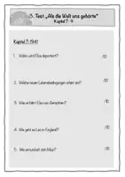 Vorschau - Arbeitsblätter - Als die Welt uns gehörte: Test Kapitel 7-9 | RSAP 2026 - Seite 1