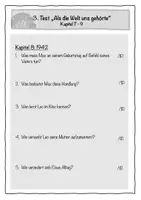 Vorschau - Arbeitsblätter - Als die Welt uns gehörte: Test Kapitel 7-9 | RSAP 2026 - Seite 2