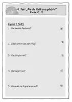 Vorschau - Arbeitsblätter - Als die Welt uns gehörte: Test Kapitel 10-12 | RSAP 2026 - Seite 2