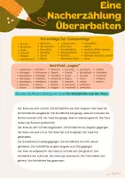 Vorschau - Arbeitsblätter - Eine Nacherzählung überarbeiten - Fabeln - Klasse 4 - Seite 2