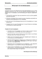 Vorschau - Arbeitsblätter - Mikroprojekte Betriebswirtschaft/Marketing - Seite 3
