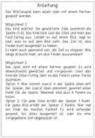 Vorschau - Arbeitsblätter - Erstes Lesen - Silben - Würfeln & Lesen - Seite 1