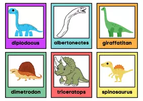 Voorbeeld - Kaartjes dino - Pagina 2