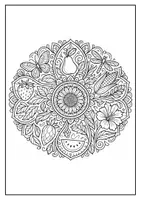 Vorschau - Mal- und Bastelvorlagen - Juli Mandalas Sommer - Seite 2