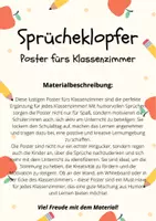 Vorschau - Poster - Sprücheklopfer - Poster fürs Klassenzimmer - Dieses Klassenzimmer wurde unter realen Bedingungen getestet - Seite 1