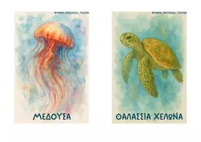 Προεπισκόπηση - Υποστηρικτικό υλικό / Ειδική αγωγή - ΚΑΡΤΕΛΕΣ ΜΕ ΤΑ ΖΩΑ ΤΗΣ ΘΑΛΑΣΣΑΣ - Σελίδα 3
