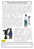 Vorschau - Arbeitsblätter - Der Kurzfilm: Stilmittel, Dramaturgie und Filmkunst - Seite 1