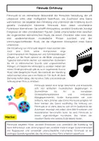 Vorschau - Arbeitsblätter - Die Filmmusik: Wirkung, Funktionen, Begriffe - Seite 1