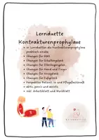 Vorschau - Arbeitsblätter - Kontrakturenprophylaxe praktisch üben - Deckblatt